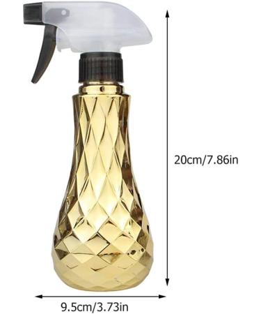 FRCOLOR Shaper Hairspray Bottle - Refillable Spray Bottle for Travel & Gardening | Golden Plastic Water Mister - Buy Online on GoSupps.com