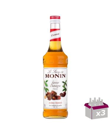 Set of 3 Syrup - Chestnut - 70cl