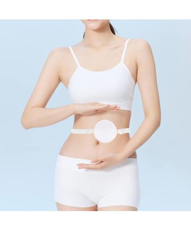 COHEALI Ostomy Shower Cover | Silicone Stoma Bath Cover with Adjustable Belt | Colostomy Supplies in White - Buy Online on GoSupps.com