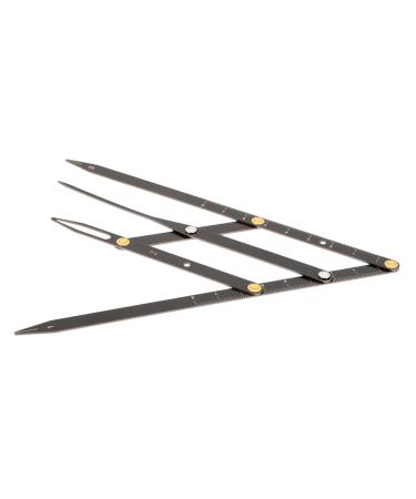 Mobestech 8 Pcs Second Generation Brow Shaping Kit Eyebrow Shaper Ruler Eyebrow Ruler Measuring Tool