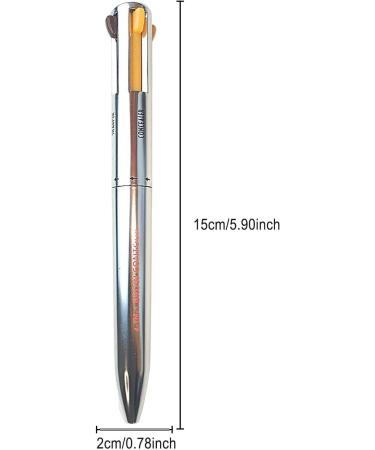 4 in 1 Makeup Anti-Sweat Eyebrow Pencil Long Lasting Eye Beauty Makeup Tool Waterproof Anti-Sweat Eyebrow Pencil Makeup Rotating Eyebrow Pencil Beauty Tool for Eye Brow Defining 1 count (Pack of 1) - Buy Online on GoSupps.com