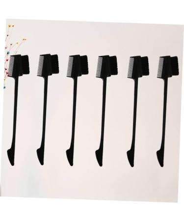Housoutil 6pcs Eyelash Comb & Brow Brush Set - Multipurpose Eyebrow Spoolie & Lash Separator for Men & Women - Perfect for Mascara & Hair Teasing - Buy Online on GoSupps.com