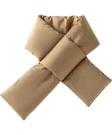 Wireless Heated Neck Cushion Bundle - Portable Cordless Scarf & Wool Warmer - Crisscross Heating in Khaki - Buy Online on GoSupps.com