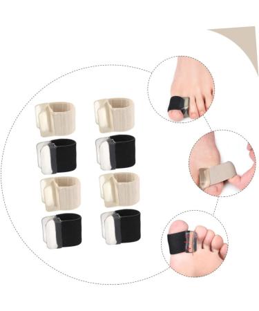 Didiseaon Bunion Protector Sleeves - 4 Pairs Toe Separator & Spreader for Big Toe Relief | Flexible Orthopaedic Bunion Thumb Tools | Universal Fit for Men - Buy Online on GoSupps.com