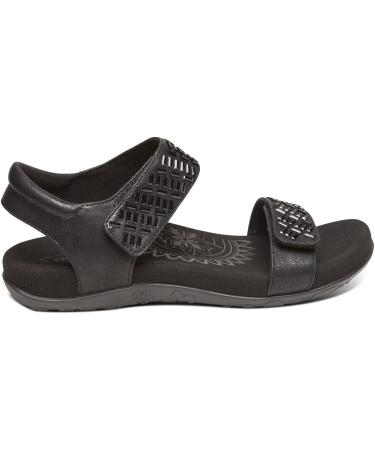 Aetrex Marcy Arch Support Sandal | Adjustable Quarter Strap - Buy Online on GoSupps.com