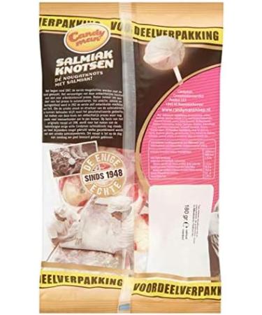  Candyman Salmiac Lolly Pop | Candyman | Salmiak Knotsen | Total Weight 165 grams - Buy Online on GoSupps.com