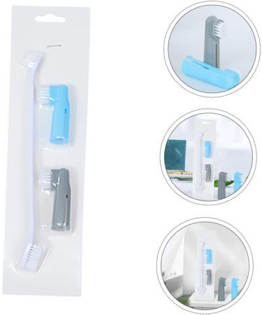 FOMIYES 6 pcs Double-head Plastic Pet Brush Finger Cleaning and Tooth Professional Dental Tools Dog 1 count (Pack of 1) Assorted Colorx2pcs - Buy Online on GoSupps.com