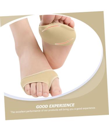 Healeved Metatarsal Pad Sleeve - 2pcs Hallux Sleeve Separator | Gel Forefoot Inserts & Insoles for Pain Relief | 9.8x7.2cm - Shop Now - Buy Online on GoSupps.com