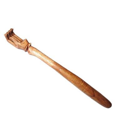 Back scratcher wooden scratching hand 50cm gift idea L 50 cm H 5 cm W 2-6 cm