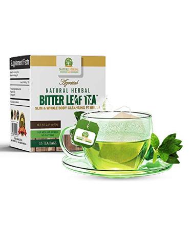 Premium African Bitter Leaf Tea - 100% Natural Herbal Blend - Buy Online on GoSupps.com