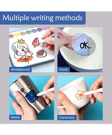 IRWPITW Magical Water Painting Pens for Kids - 8 Colors Magic Drawing Pen Bundle with Floating Ink Drawings Set - Fun Tattoo Water Marker Gifts for Boys and Girls - Buy Online on GoSupps.com