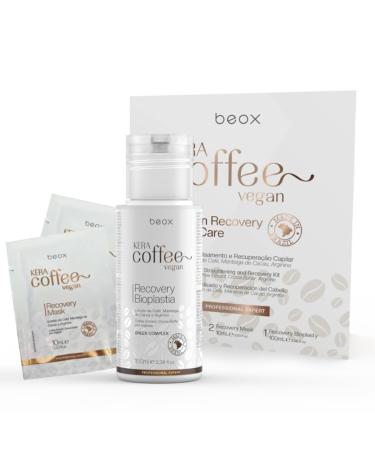 Beox Beox KeraCoffee Hair Straightener Kit 100 ml Vegan Line completely free of formalin and substances of animal origin. Formulated with natural and organic active ingredients.