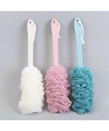 Bath Sponges for Adults Bath Sponge Mesh Pouf Bath Sponge Foam Loofah Sponge (Color : Pink) - Buy Online on GoSupps.com