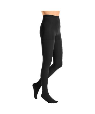 mediven cotton CCL2 AT tights short black o Sp M Black