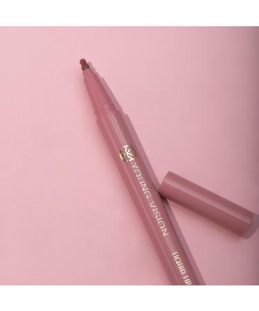 Young Vision Gourd-Shaped Liquid Lipstick & Lipliner - Nude Matte Perfection for International Shipping - Buy Online on GoSupps.com