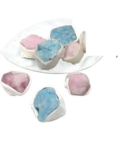 Natural Crystal Rough 1pc Random Raw Pink Aragonite Crystal Rock Specimen Stone Home Room Decoration Ornaments Rough Gift (Color : Blue Size : 30-50g) 30-50g Blue - Buy Online on GoSupps.com