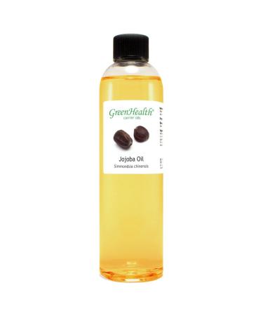 GreenHealth Jojoba Oil - 8 fl oz (237 ml)- 100% Pure Cold Pressed