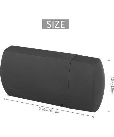 Umwhcw Portable Foldable Reading Glasses - Compact 2.0 Black with Mini Flip Top Bag for Men & Women - Buy Online on GoSupps.com