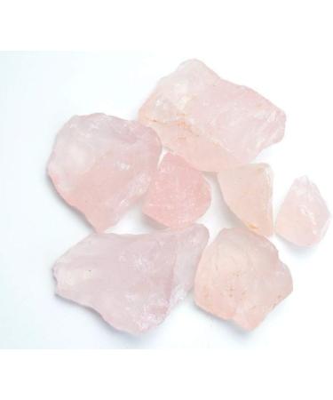 Natural Crystal Rough 200g Natural Rose Quartz Rough Stones Rock Crystal Reiki Metaphysical Raw Stone with a Free Pouch - Buy Online on GoSupps.com