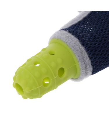 Max-Tonsen Non-Toxic Baby Silicone Toothed Finger Cover & Bite Rings - Safe Child Protection - Blue - Buy Online on GoSupps.com