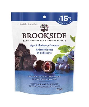 Brookside Dark Chocolate Candy - Acai & Blueberry Flavors 7oz | Shop Now - Buy Online on GoSupps.com