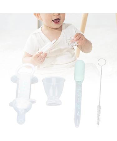 Silicone Liquid Droppers - Clear Plastic Medicine Feeder for Babies & Elderly - Food Grade PP Tube with Silicone Head - Buy Online on GoSupps.com