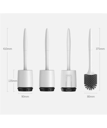 Scratch Resistant Quick Dry Hygienic Stand Long Handled Tet House Cleaning Brush with Base (A) - Buy Online on GoSupps.com
