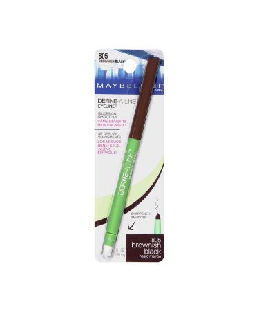 Maybelline New York Define-A-Line Eyeliner  Brownish Black  0.01 fl. oz. 1 Count (Pack of 1) Brownish Black