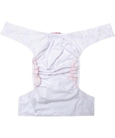 ABDL Adult Print Diaper - Unisex Bear & Balloon Pink Leak Proof & Highly Absorbent Japanese Standard - Buy Online on GoSupps.com
