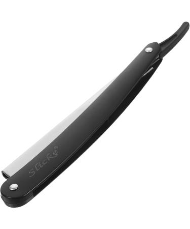 Beaupretty Heavy Duty Metal Barber Razor for Men - Black Single Edge Razor for Precision Shaving - Buy Online on GoSupps.com