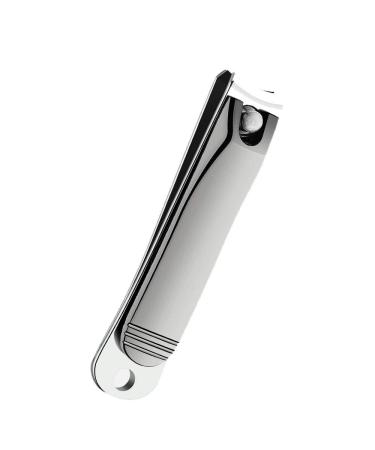 CHJHJKG Nail Clippers (Beauty) Adult Nail Clippers Stainless Steel Black Nail Clippers 82 * 63mm Stainless Steel Nail Clippers