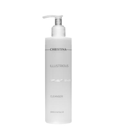-CHRISTINA- Illustrious Refreshing AHA Facial Cleanser | Gentle Glycolic Acid Face Wash | Infused with Witch Hazel for Even Skin Tone & Radiance | For All Skin Types 300ml / 1 fl.oz