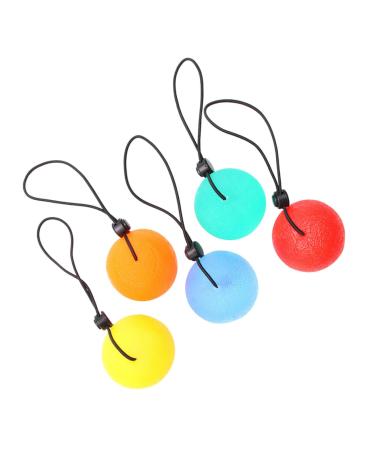 Kombiuda 5st fitness equipment grip training ball Adjustable hand ripper toys handle. Strengthen ball power balls exercise massage rubber band grip ball squeeze