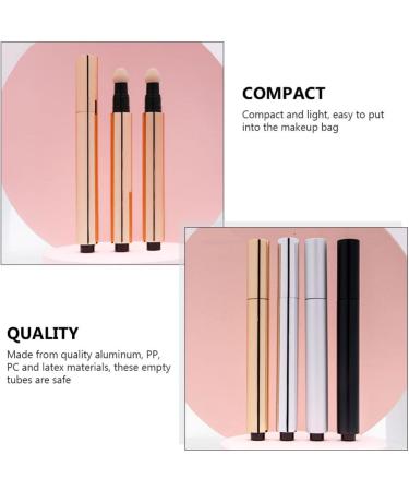 Beaupretty Makeup Concealer Full Coverage Concealer 4pcs Portable Empty Concealer Pens BB Cream Tube Liquid Foundation Pressing Pen Makeup Foundation Full Coverage Concealer - Buy Online on GoSupps.com