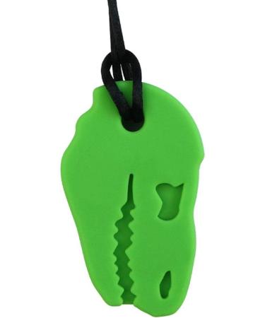 5pcs Sensory Chew Necklace - Food Grade Silicone Dinosaur Chew Toys for Kids & Adults | International Shipping Available - Buy Online on GoSupps.com