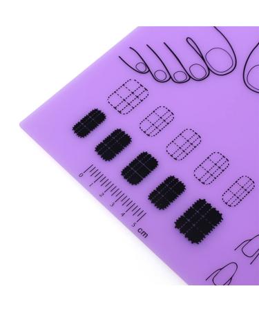 Buy Ifundom Silicone Nail Mat | DIY Nail Art Stamp Mats & Manicure Tools for Perfect Nail Polish Designs - Buy Online on GoSupps.com