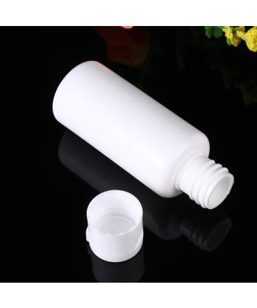 Minkissy 30pcs 30ml Refillable Plastic Travel Bottles - Empty Shampoo & Makeup Sample Bottles with Flip Lid - Ideal for Lotions & Liquids - Buy Online on GoSupps.com