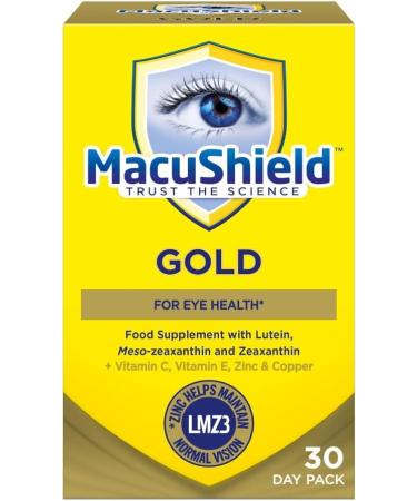 Macu Shield Gold Eye Health Supplement 2 x 90 Capsules 180 Capsules - Buy Online on GoSupps.com