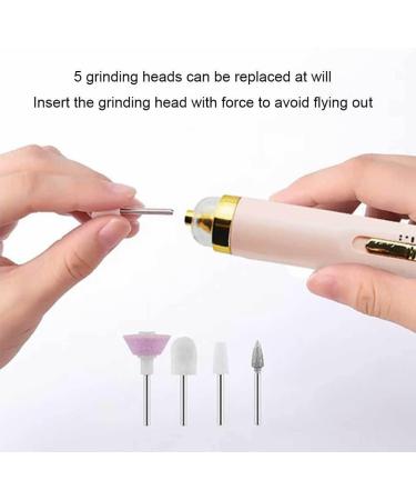dijiusidy Household Spa 5-in-1 Nail Toenail Professional Rechargeable Electric Polishing Sanding Tool Sander Handtool Pedicure - Buy Online on GoSupps.com