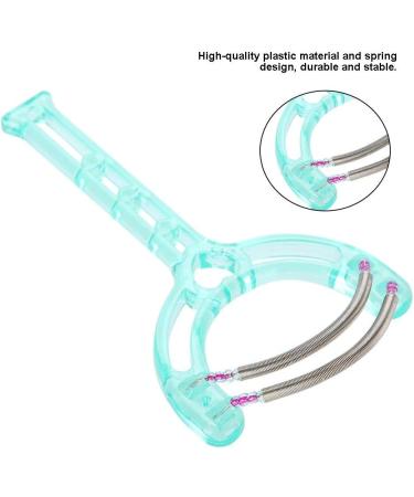 Hair Remover Facial Epilator Handheld Face Roller Spring Facial Hair Face Removal Portable Face Lips Hair Epilator Removal Plastic Spring Device Beauty Tool Green - Buy Online on GoSupps.com