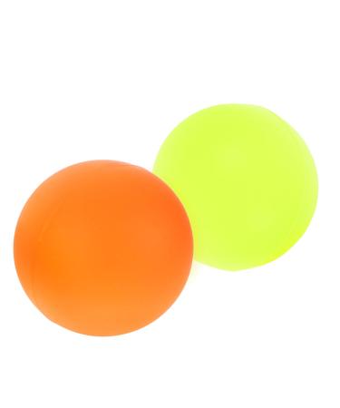 Solustre 2st massage balls Foot Massage devices for feet trigger point balls masajeador de pies myofascial excitement myofascial release balls yoga balls ice hockey red foot sole auxiliary substances