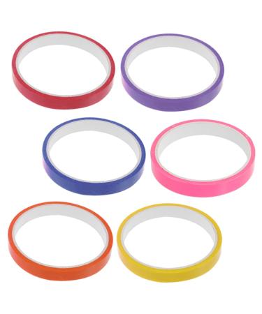 Lurrose 24 Rolls Sticky Ball Tape Casual Booking Plastic Child