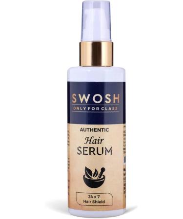 Buy SWOSH Ayurvedic Herbal Hair Serum for Men & Women - Anti Frizz Tangle Control SLES & Paraben Free - 100 ml - Buy Online on GoSupps.com