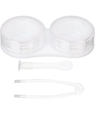 Jonlaki Mini-Colored Contact Lens Holder with Tweezers - Portable Storage for Daily & Home Use | International Shipping Available - Buy Online on GoSupps.com