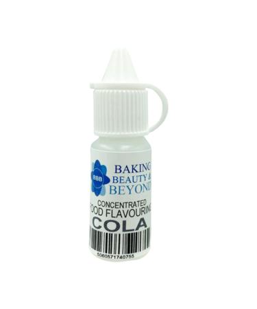 Baking Beauty and Beyond Concentrated Food Flavouring Oil - Dozen of Professional Quality Food Grade Flavouring Oil for Candy Making Baking Cooking Lip Balm and Lip Gloss - Cola (10ml)