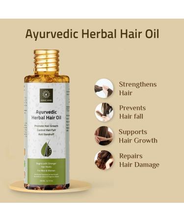 Turmeric Curcumin Capsules and Ayurvedic Herbal Hair Oil - Buy Online on GoSupps.com
