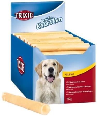 Trixie 25 x Chewing rolls filled with ham 12 cm 35 g - Buy Online on GoSupps.com