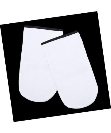 Beatifufu 1 Pair Bath Mitt Spa Wax Warmer Paraffin Wax Mit Gloves for Hot Wax Heated Glives Hand Care Paraffin Wax Gloves Cotton Gloves for Hand Care Miss Heater Manual White - Buy Online on GoSupps.com