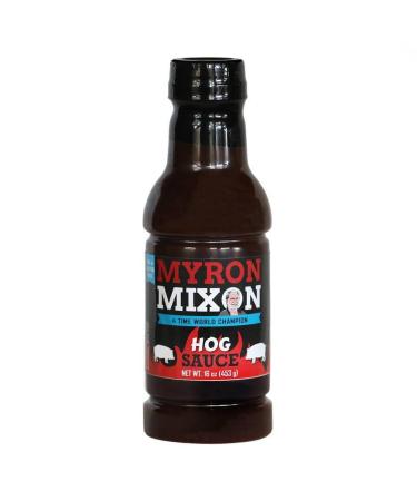 Myron Mixon BBQ Sauce | Hog Sauce | Champion Pitmaster Recipe | Gluten-Free BBQ Sauces, MSG-Free, USA Made | 16 Oz Bottle