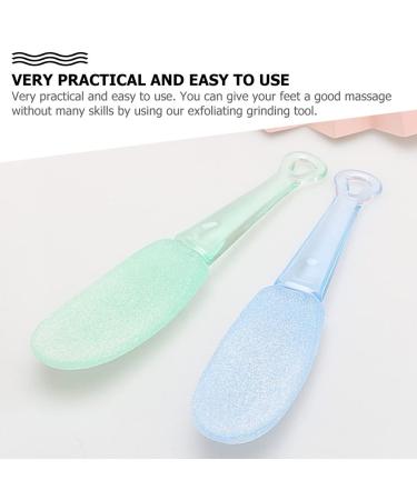 Minkissy 3-Piece Foot File Set | Callus Remover Foot Scrubber & Peeling Stone for Smooth Soft Feet | Ideal Foot Care Tool - Buy Online on GoSupps.com